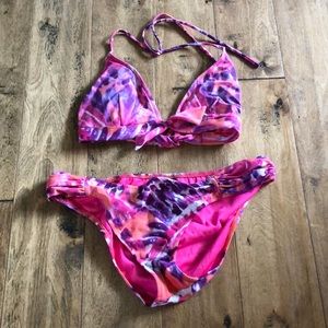 Tie-dye bikini